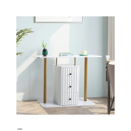 present day Console table With three Drawers fake ...
